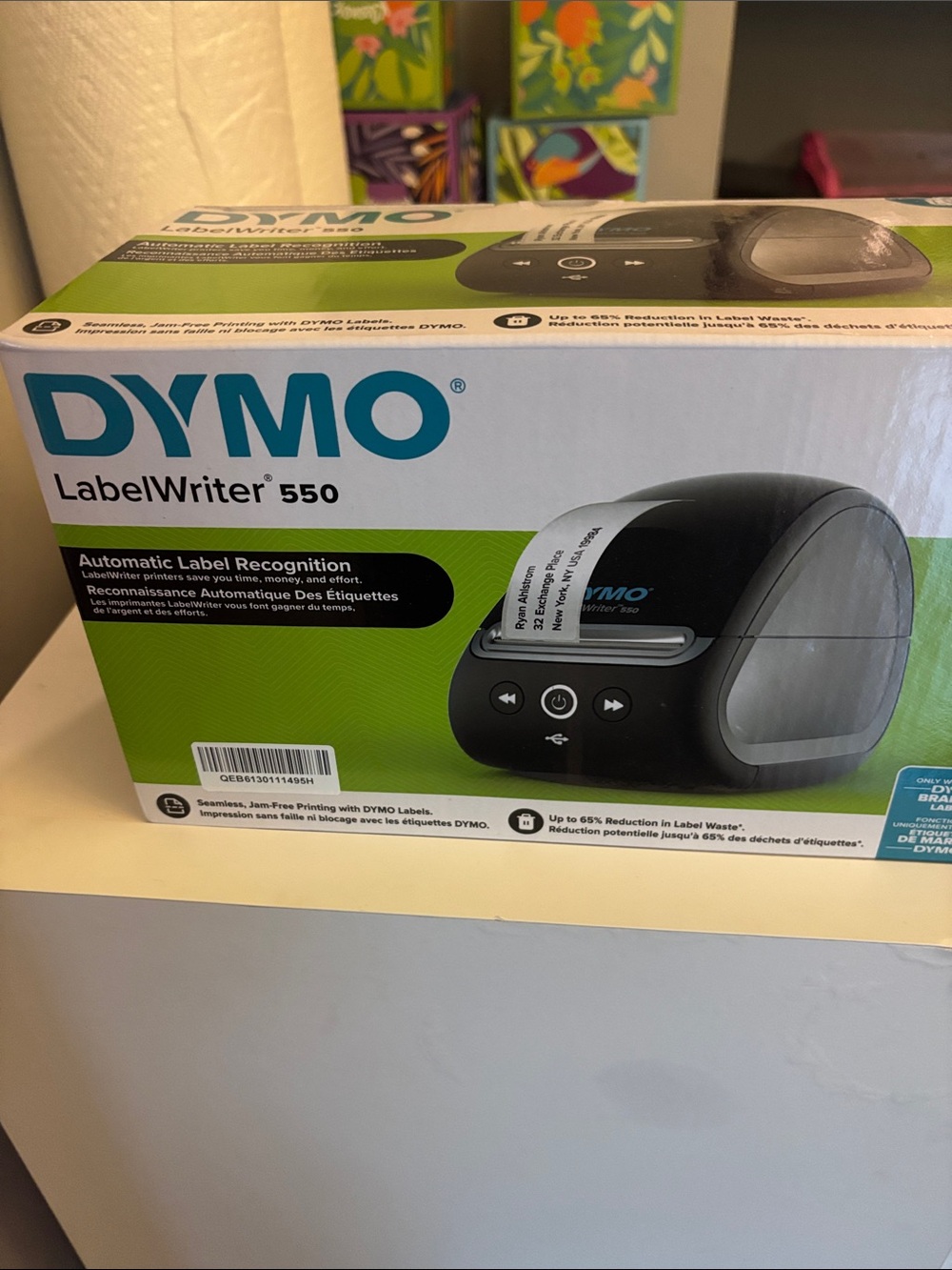 Dymo Black Label Printer550 New in Box Never Opened